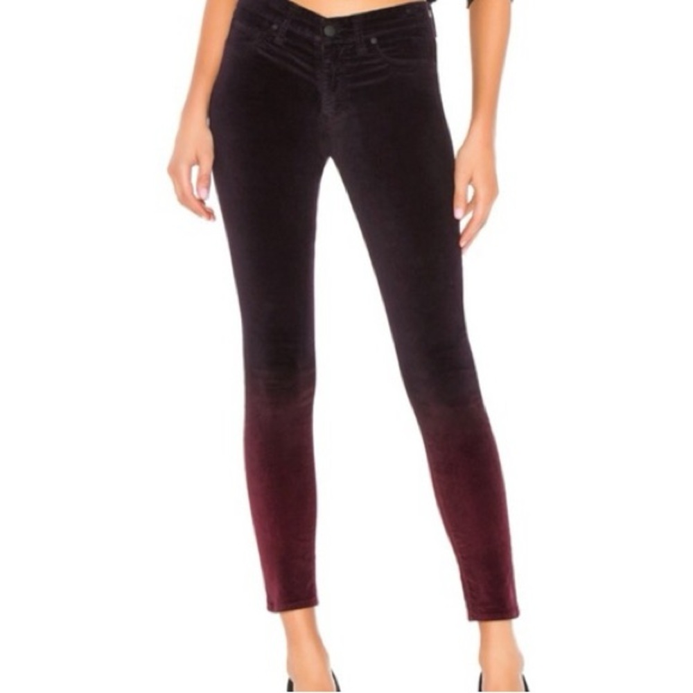 NWT Hudson Womens Nico Purple Ombre Skinny Fit Jeans - size 26 or 28
